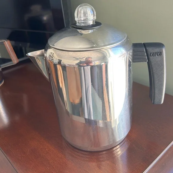 Vintage Stainless Steel Copco coffee maker - 8 cup - Picture 4 of 10